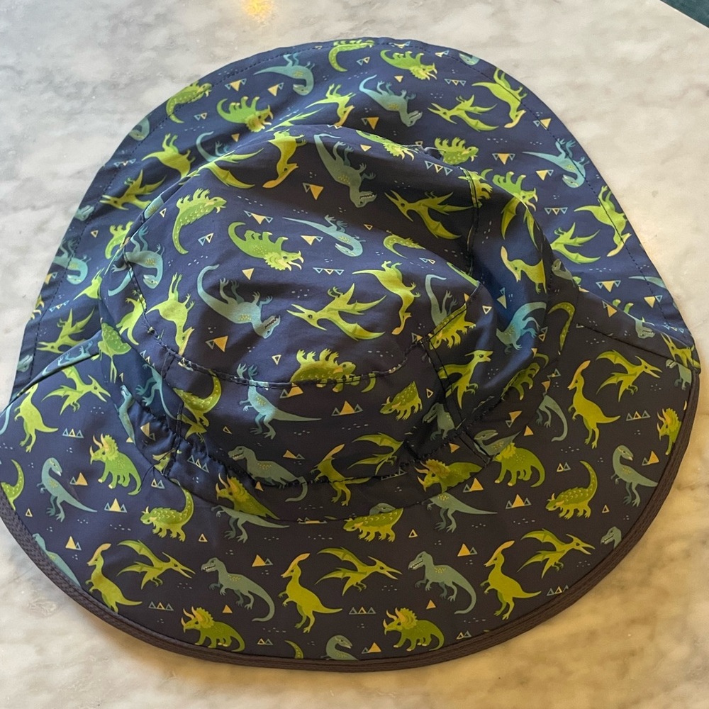 Jan and Jul Dinosaur Summer Hat Sz L